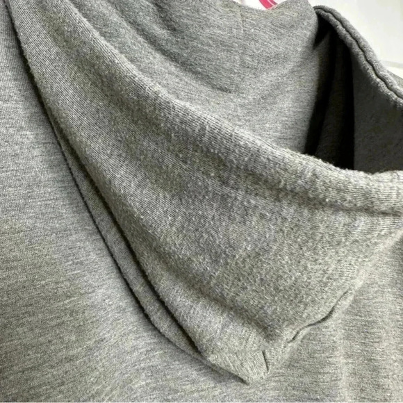 Marled  Reunited Hoodie Love Grey/White/Pink/Red Size Medium - Picture 16 of 16